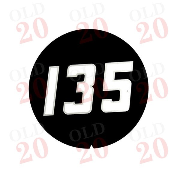 MF135 Side Badge Medallion Decal