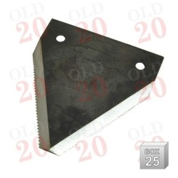 Small Gaspardo Serrated Mower Blade