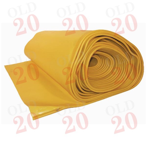 420mm Yellow Mower Skirt Per Metre