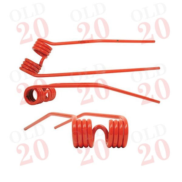 Deutz Fahr - Left Tedder Tine L: 374mm W: 101mm Diameter: 9mm