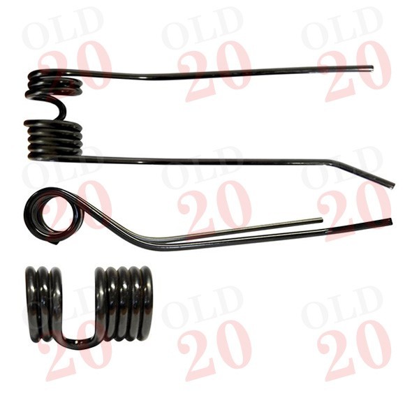 Deutz Fahr - Left Tedder Tine L: 401mm W: 102mm Diameter: 9mm