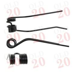 Deutz Fahr - Right Tedder Tine L: 401mm W: 102mm Diameter: 9mm