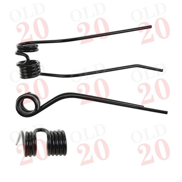 Deutz Fahr - Right Tedder Tine L: 401mm W: 102mm Diameter: 9mm