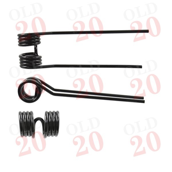 Kuhn - Right Tedder Tine L: 387mm W: 110mm Diameter: 9.5mm