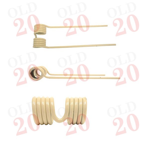 PZ - Left Tedder Tine L: 410mm W: 115mm Diameter: 9mm