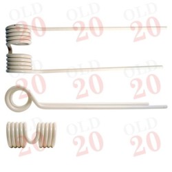 PZ - Right Tedder Tine L: 410mm W: 115mm Diameter: 9mm