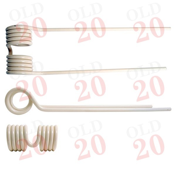 PZ - Right Tedder Tine L: 410mm W: 115mm Diameter: 9mm