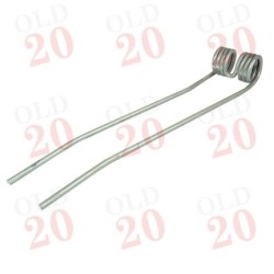 Pottinger - Left Swather Tine L: 493mm W: 92mm Diameter: 8mm