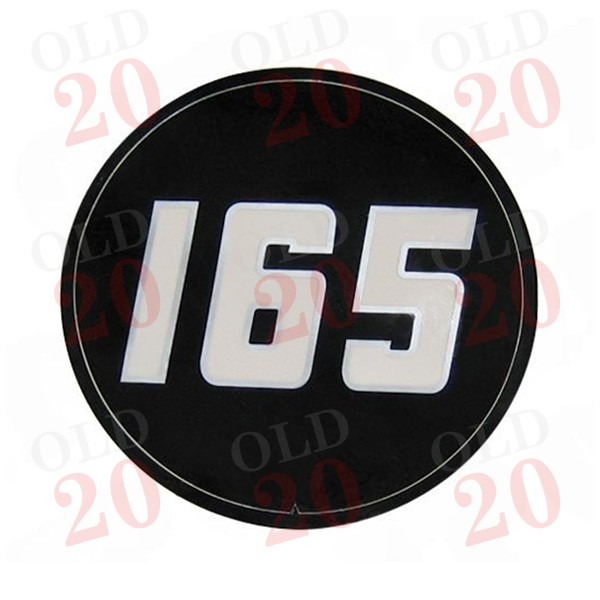 MF165 Side Badge Medallion Decal