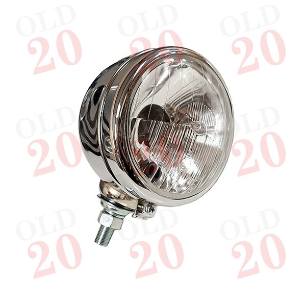 Vintage Tractor Chrome Headlamp