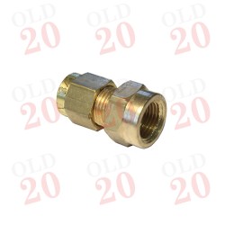 3/16" x 1/8" BSPP Oil Pressure Gauge Pipe Fitting