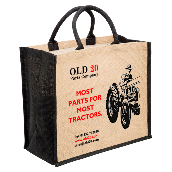 OLD20's Famous JUTE Tractor Carrier Bag