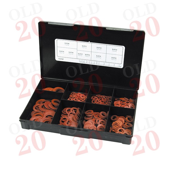 LARGE Tractor Imperial Fibre Sealing Washer Selection Pack