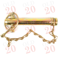 Pin Ø: 19mm, Working length:92mm, Overall length: 127mm, Head Ø: 22mm, Hole Ø: 12mm, Material: EN8 Steel