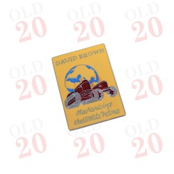David Brown World Tractor Lapel Badge