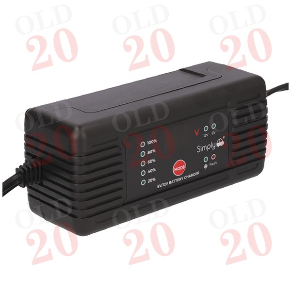 6 Volt and 12 Volt Tractor Battery Charger