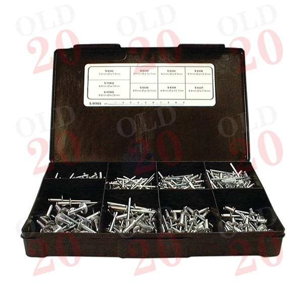 295 Piece Pop Rivet Selection Pack