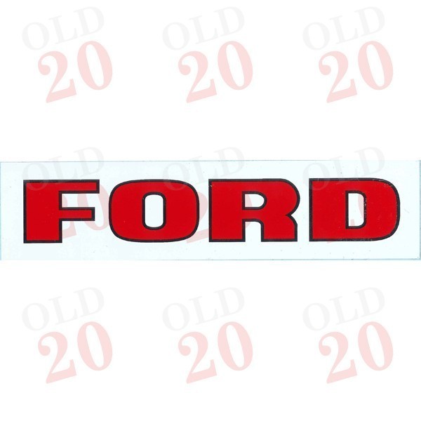 Ford Seat Decal