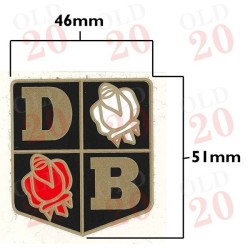 David Brown Rose Decal (Small)