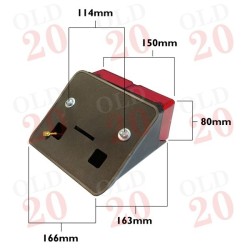 Ford Safety Cab Rear Lamp (Pair)