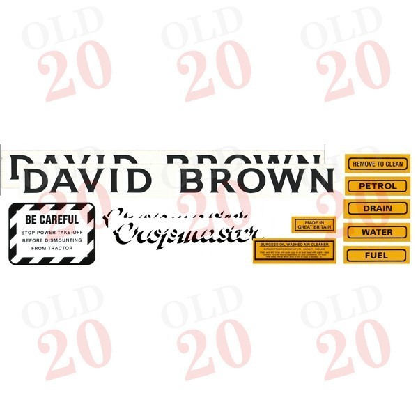 DB Cropmaster Decal Set