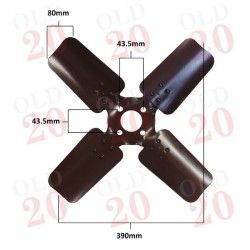 Fan Blade (Square Bolt Pattern)