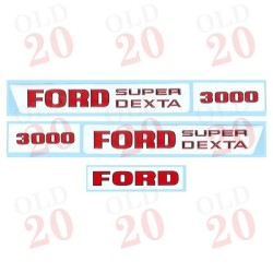 Ford 3000 'Super Dexta' Decal Set