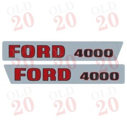 Ford 4000 'Pre-Force' Decal Set