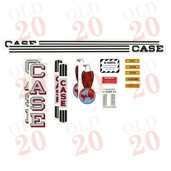 Case DC & DEX Decal Set