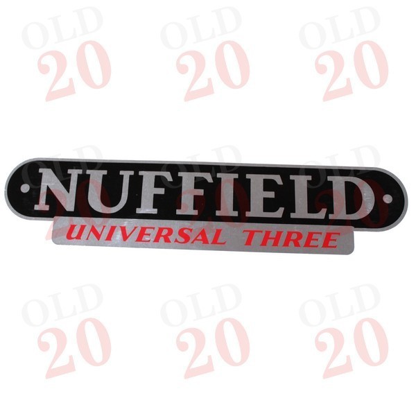 Nuffield Universal Three Decal