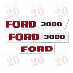 Pre-Force Ford 3000 Decal Set