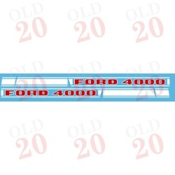 Ford Force 4000 Decal Set