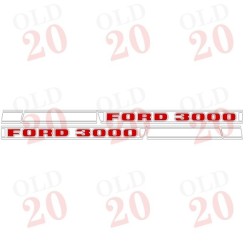 Ford Force 3000 Decal Set