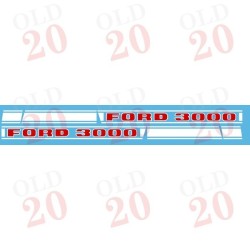 Ford Force 3000 Decal Set