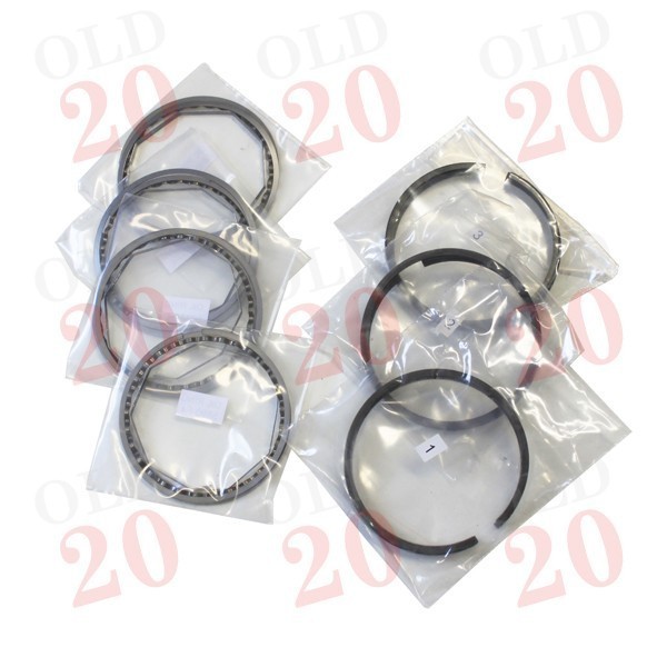 David Brown 3.5" Bore, 3/32" Comp. Piston Ring Set