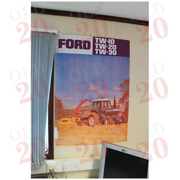 Ford TW Tractor Publicity Poster Reprint