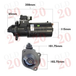 Nuffield Universal 3, Universal 4 Starter Motor