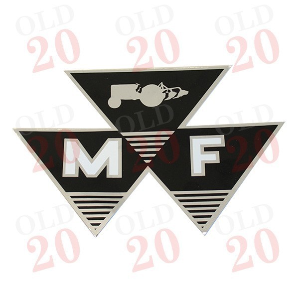 Large Massey Ferguson Triple Triangle Decal