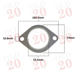 Perkins P6 Exhaust Elbow Gasket