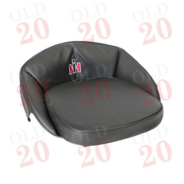 Black IH Logo Seat Pan Cushion