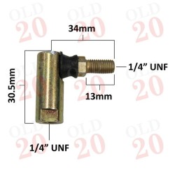 Massey Ferguson Throttle Rod End