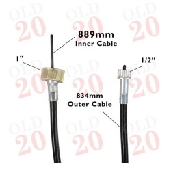 Leyland 245, 253, 255, 262, 270, 344, 384, 502 Tacho Drive Cable