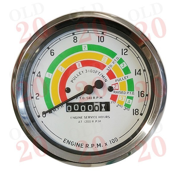 Early Fordson E1A Major Tachometer Gauge