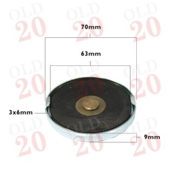Fordson, MF, David Brown Non-pressurised Radiator, Oil Filler and Fuel Filler Cap