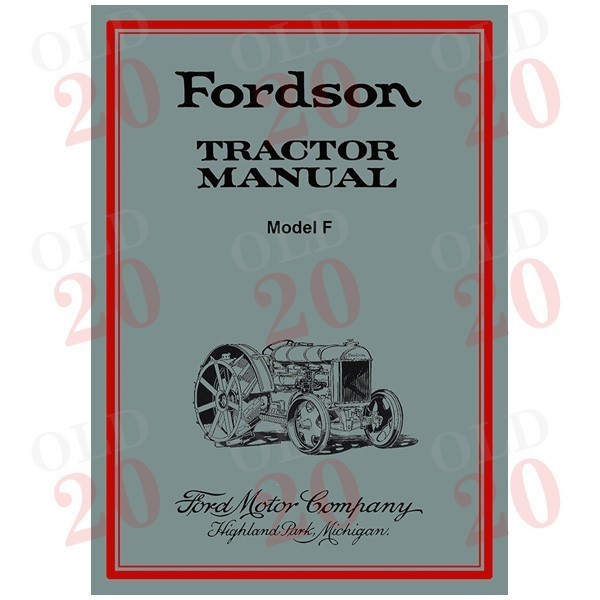 Fordson Model F Drivers Handbook
