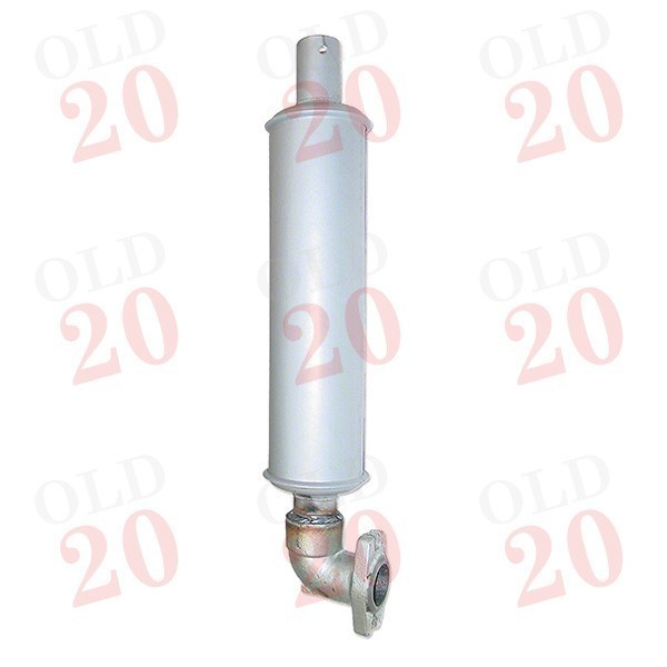 John Deere Exhaust Silencer with Elbow
