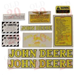 John Deere Model L Decal Set
