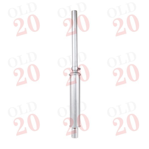 Vertical T20, MF35 Detachable Silver Exhaust Silencer