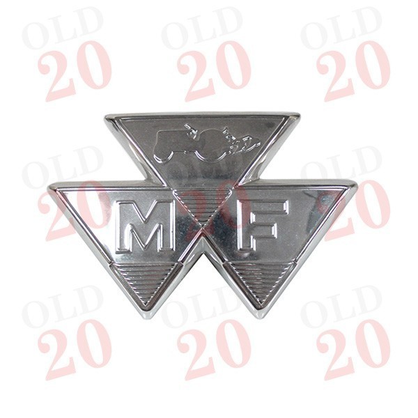 MF35 Chrome Front Badge
