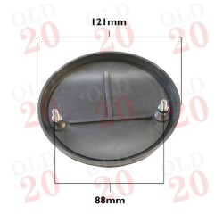 Molded Plastic MF135 Side Emblem